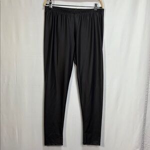 🥽BONGO light, weight, black, faux, leather leggings